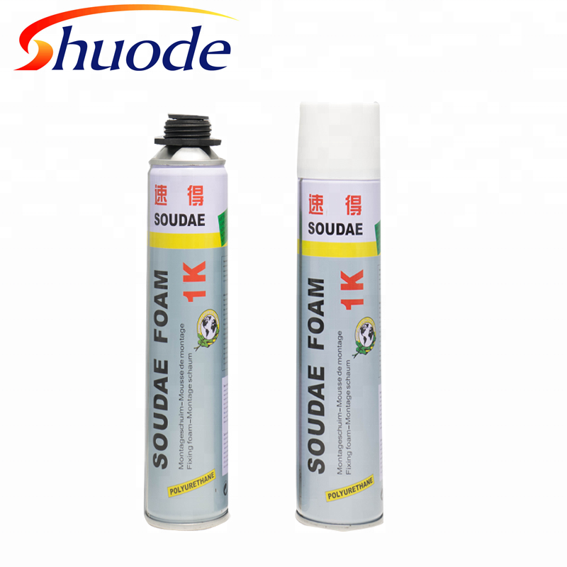 Shuode - مقاوم للحريق متوسع في الرغوة ، PU Foam B2 قابلة للتوسيع PU FOAM 20