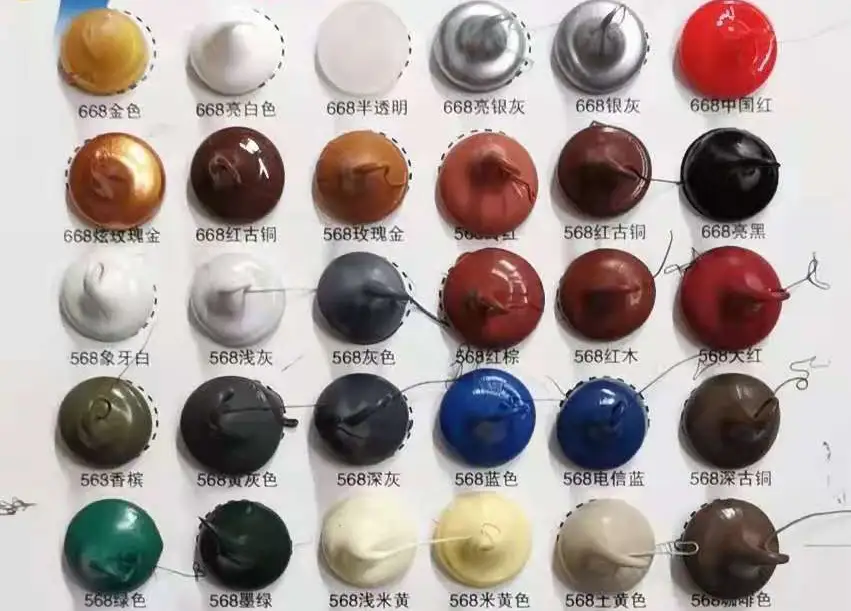 Personalizado en sellador de silicona de cocina y baño de olor a acero galvanizado 5