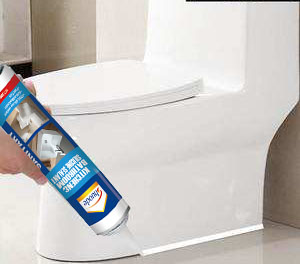 Adhesivo de sellador de silicona de bestseller global personalizado para el baño sellador de silicona transparente 14