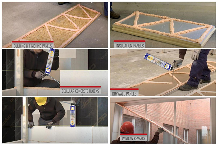 Best High Quality Polyurethane Sealant Building PU Foam Glue Strong Bonding Ability for EPS XPS Board and Bricks 10