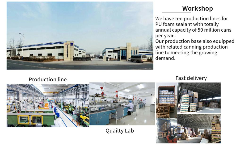 Shuode - Hand Tool Foam Spray Gun Professional Metal Foam Gun Factory Price Block up The Pit Foam Gun 15