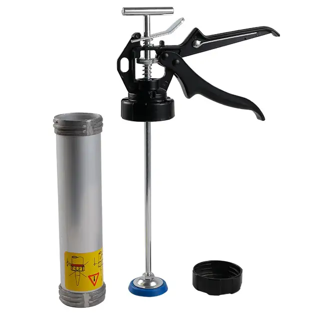 600ml Aluminum Cartridge Tube Nozzle Caulking Gun Silicone Sealant Gun Construction Tools 2