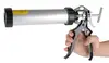 600ml Aluminum Cartridge Tube Nozzle Caulking Gun Silicone Sealant Gun Construction Tools 7