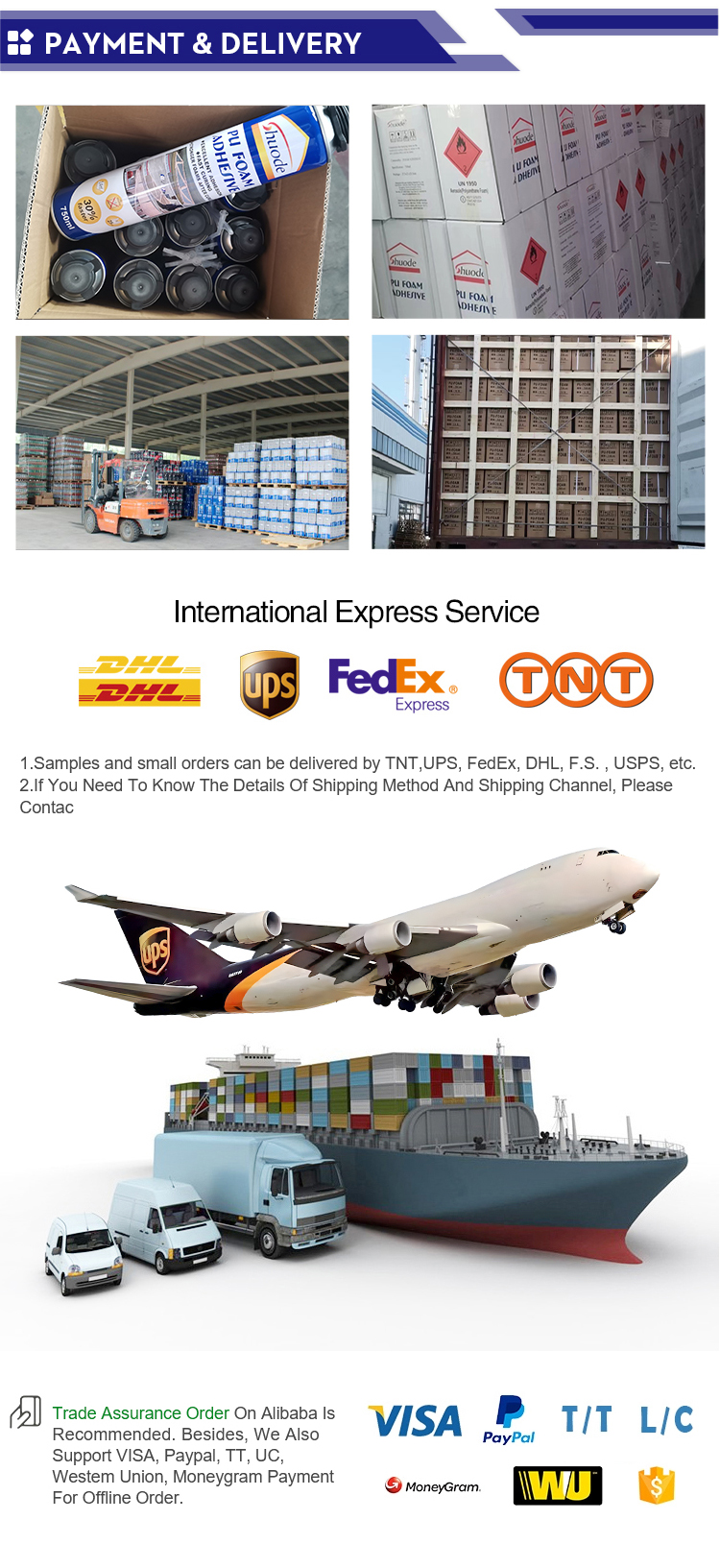 OEM&ODM Factory best seller external wall insulation engineering pu foam adhesive glue 17