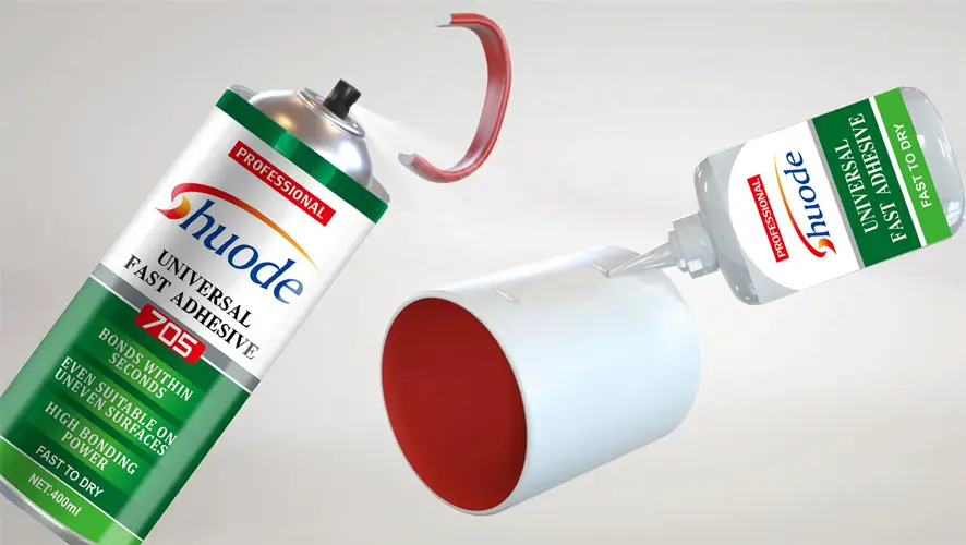 Quality Factory wholesale two component instant adhesive cyanoacrylate MDF kit super glue 1