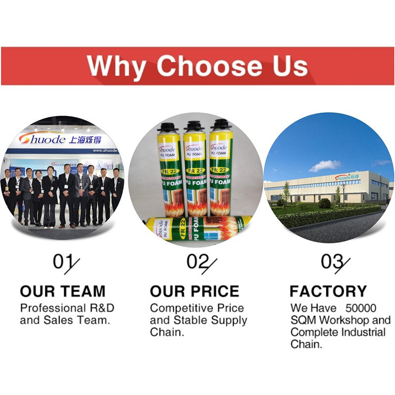 Aislamiento de espuma de aerosol aislamiento de espuma de poliuretano aislamiento 10