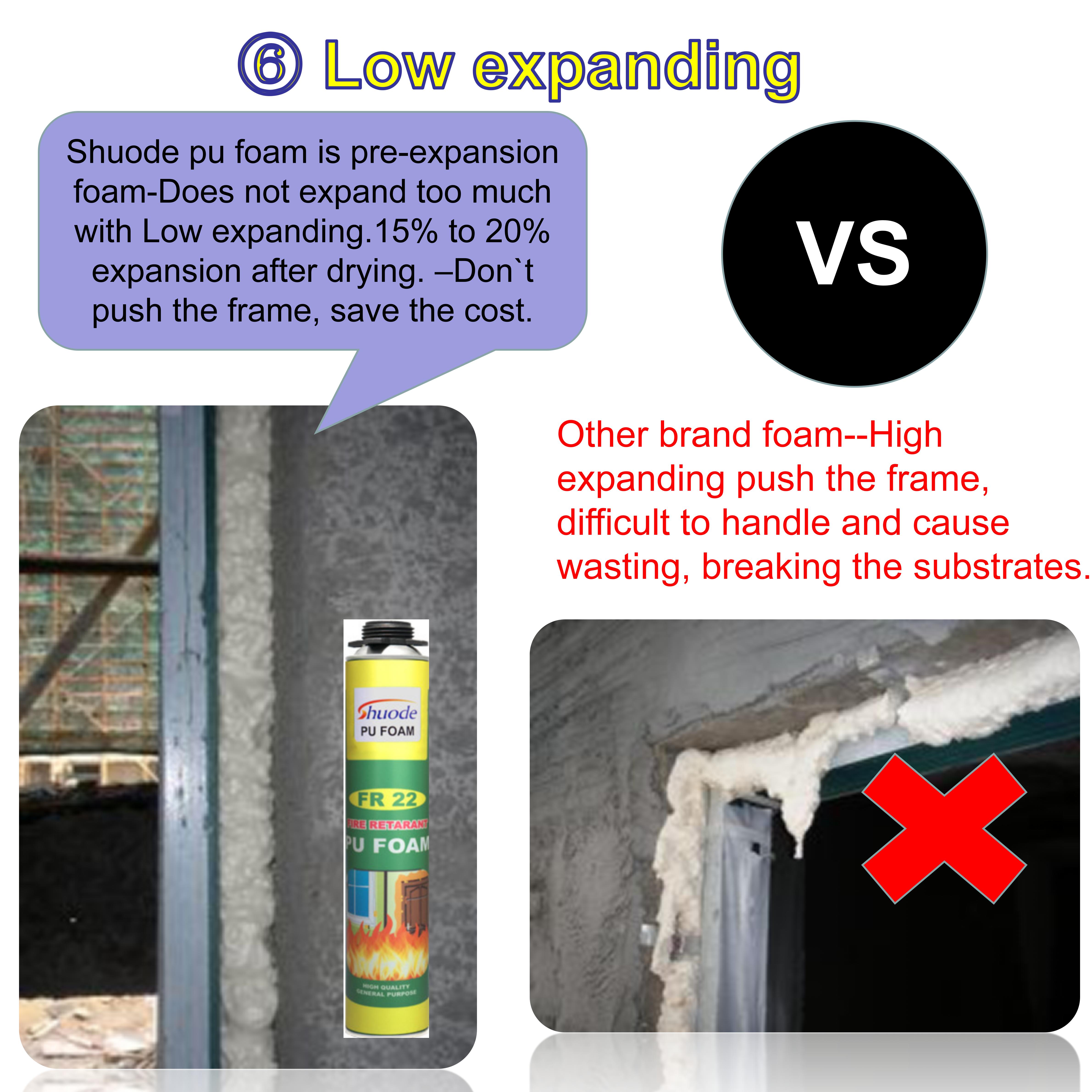 Shuuode - Оптом, оптовая изоляционная комплекта, пенопластовая набор PU от китайского профессионального производителя Hot Melt Adhesive Memblue B2 Fire Stardersing Pu Foam 16