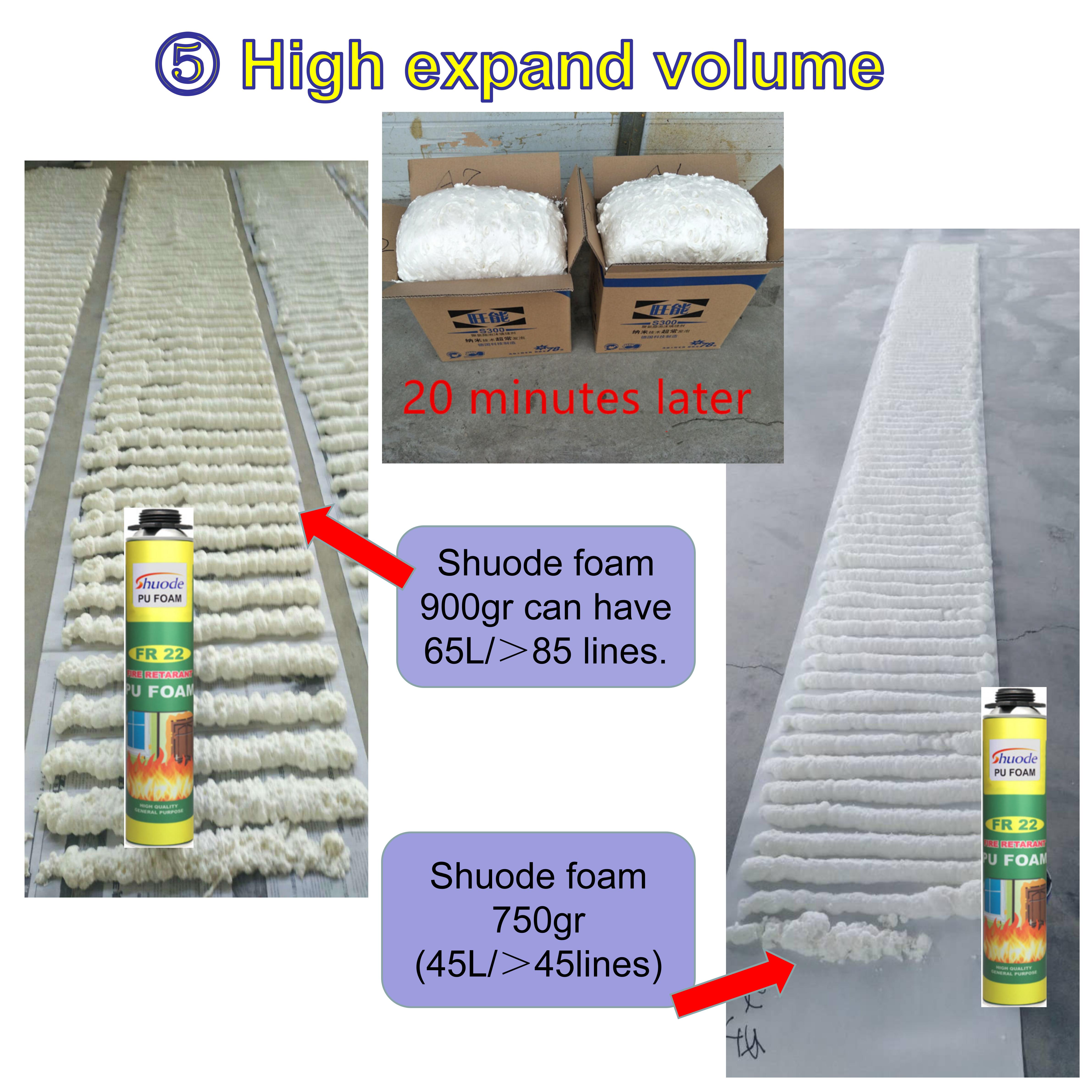 Shuuode - Оптом, оптовая изоляционная комплекта, пенопластовая набор PU от китайского профессионального производителя Hot Melt Adhesive Memblue B2 Fire Stardersing Pu Foam 15