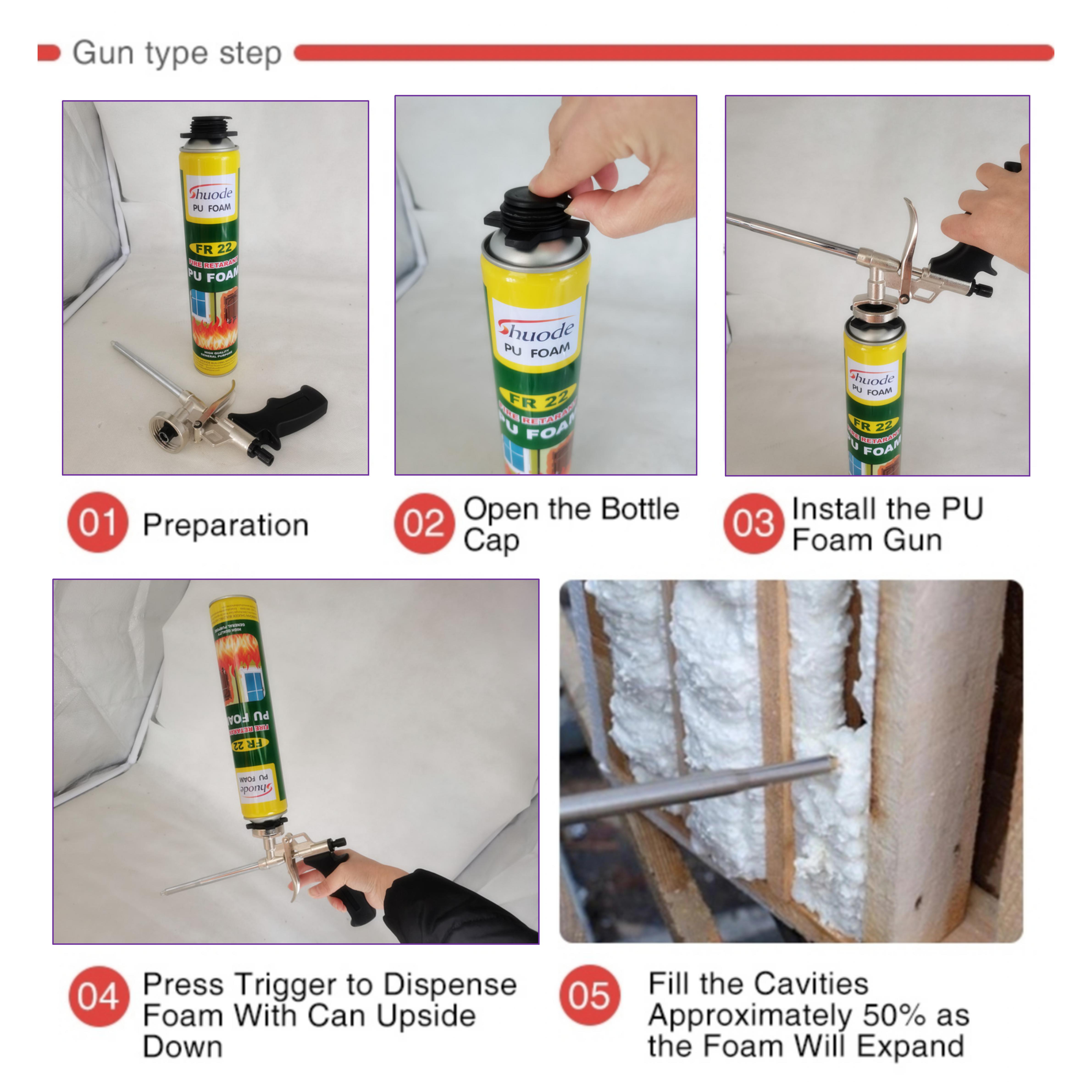 Shuuode - Оптом, оптовая изоляционная комплекта, пенопластовая набор PU от китайского профессионального производителя Hot Melt Adhesive Memblue B2 Fire Stardersing Pu Foam 18