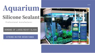 SHUODE tốt nhất 100% Thủy cung cao cấp trong suốt tất cả các chất trám silicon trung tính mùa