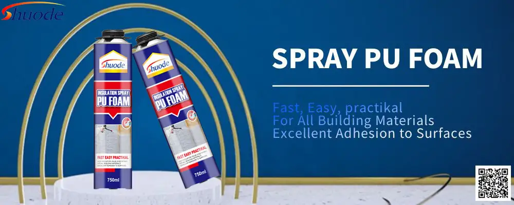 Quality 750ml Sound&amp;Heat Insulation Spray Construction Polyurethane Spray PU Foam 1