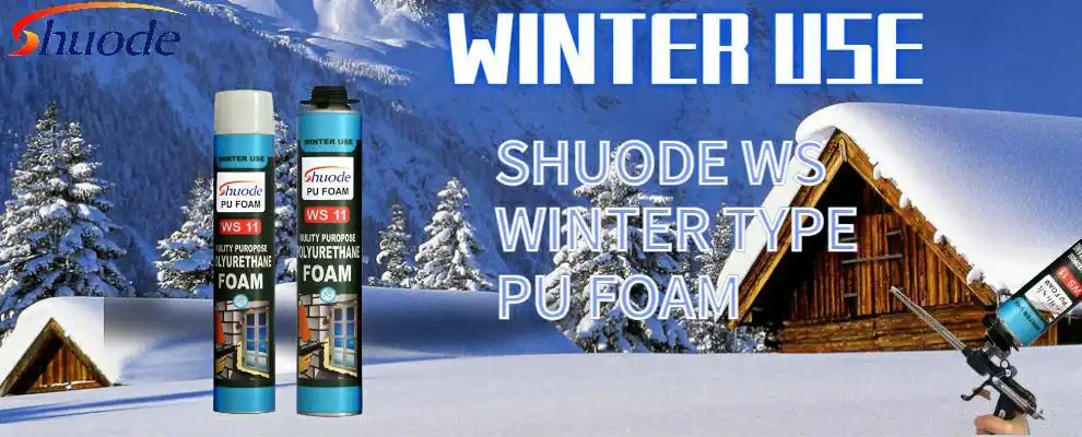 Sellador de espuma PU personalizado de 750 ml de 750 ml de invernal 1
