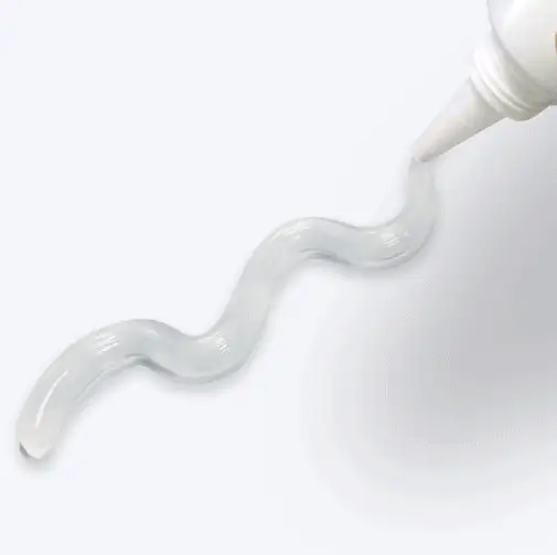 Marca personalizada cura rápida boa adesão à prova d'água selante de silicone acético branco 3