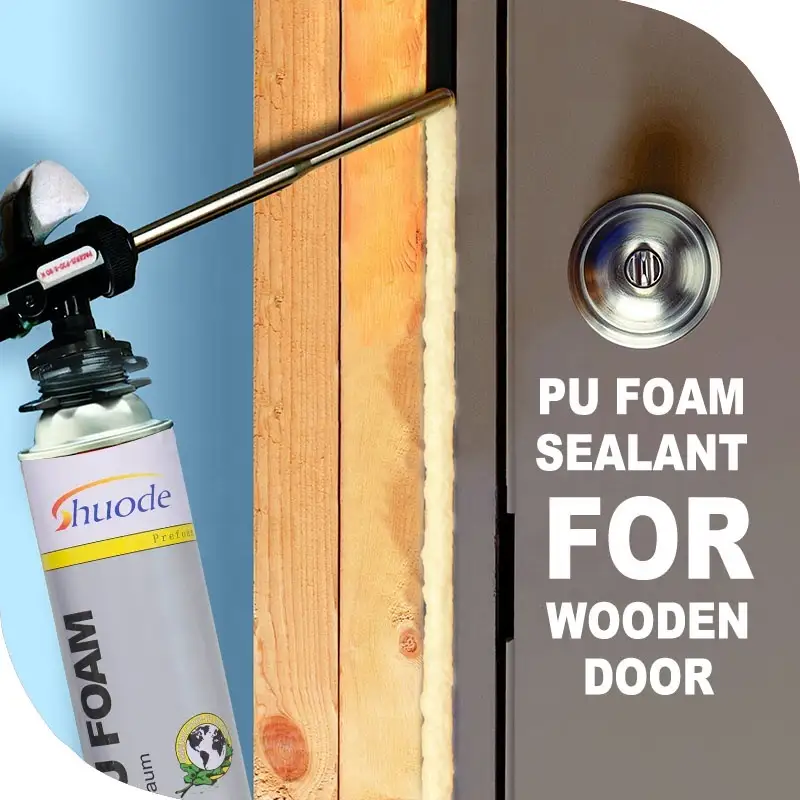 جودة 300ml500ml750ml جديدة التكنولوجيا البولي بروبيلين لاصق موسعة توسيع PU Foam 3