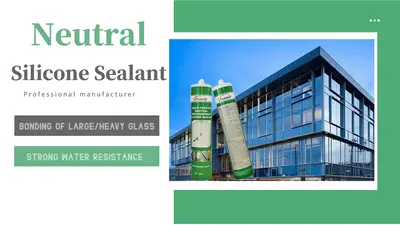Kaliteli su geçirmez açık otomatik cam nötr yapısal RTV silikon sızdırmazlık maddesi yapıştırıcıları