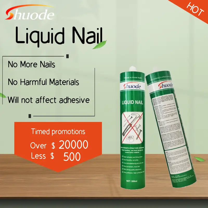 300ml Strong Adhesion Construction Adhesive Sealant Liquid Nails Mirror Bonding 1