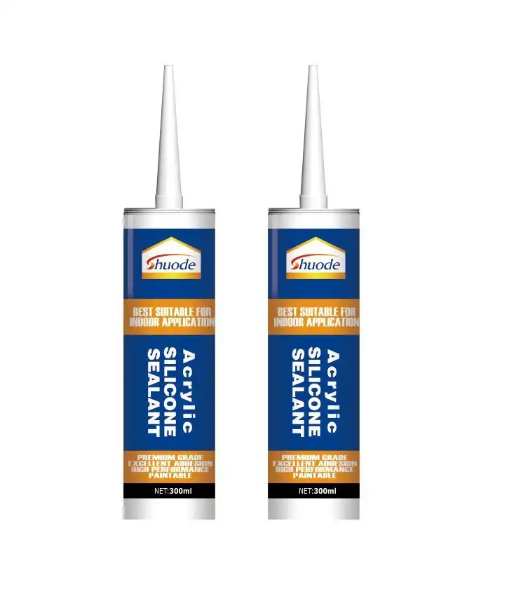 Mejor OEM 300 ml Vender al agua a base de agua Adhesivo sellador de pegamento de vidrio Glue Company - Shuode 2