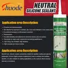 최우선 280ml300ml 창 유리 및 커튼 벽 조인트 실란트 용 항진거 중성 실리콘 실란트 3