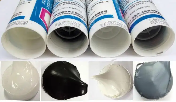 최우선 280ml300ml 창 유리 및 커튼 벽 조인트 실란트 용 항진거 중성 실리콘 실란트 4