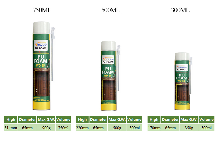 Tubo Style Styer Fazendo Spray Syntético de Adesivo Médico Super 99 para Venda Expandindo Poliuretano de Espuma 45-50 Letra de espuma de Spray 9