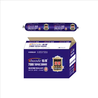 Shuode - Concreto de secagem rápida de alta temperatura selante de silicone 1200 2000 para selante de silício de aço inoxidável 2