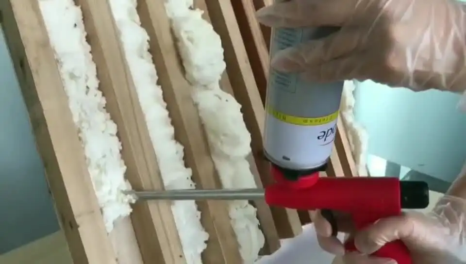 Shuode - Professional manufacturer construction adhesive insulation pu foam acoustic sealant Expandable Pu Foam 1
