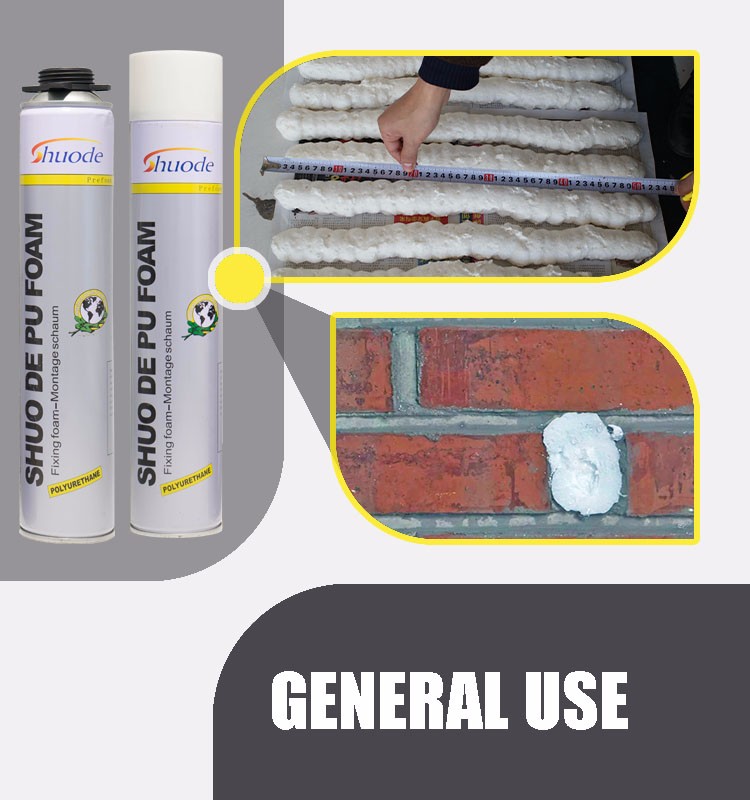 Silicona tensioactiva MSDS espuma en aerosol de poliuretano 13