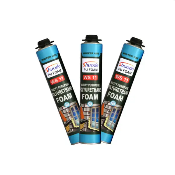 Shuode - Winter style hot sale liquid expansion poliuretane foam polyurethane with spray gun Expandable Pu Foam 1