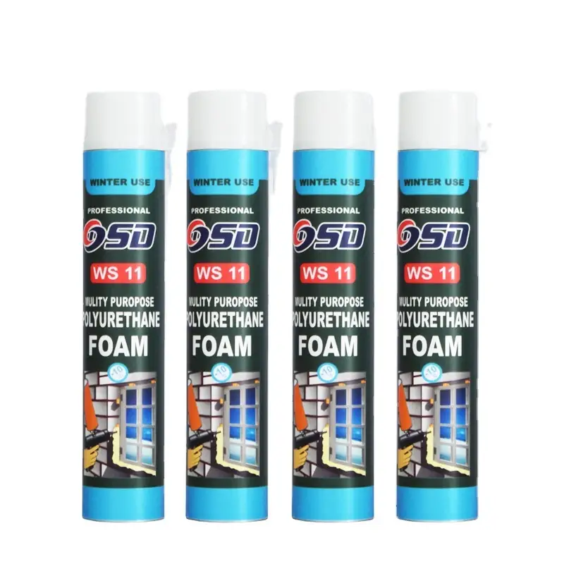 Shuode - Bear the baddest weather pu upholstery spray polyurethane foam with large expansion Expandable Pu Foam 1