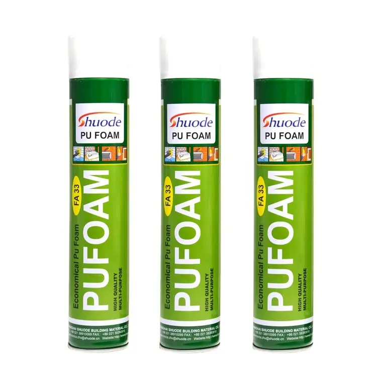 Professional manufacturer 750ml high density Thermal insulation iquid spray Polyurethane pu foam 1