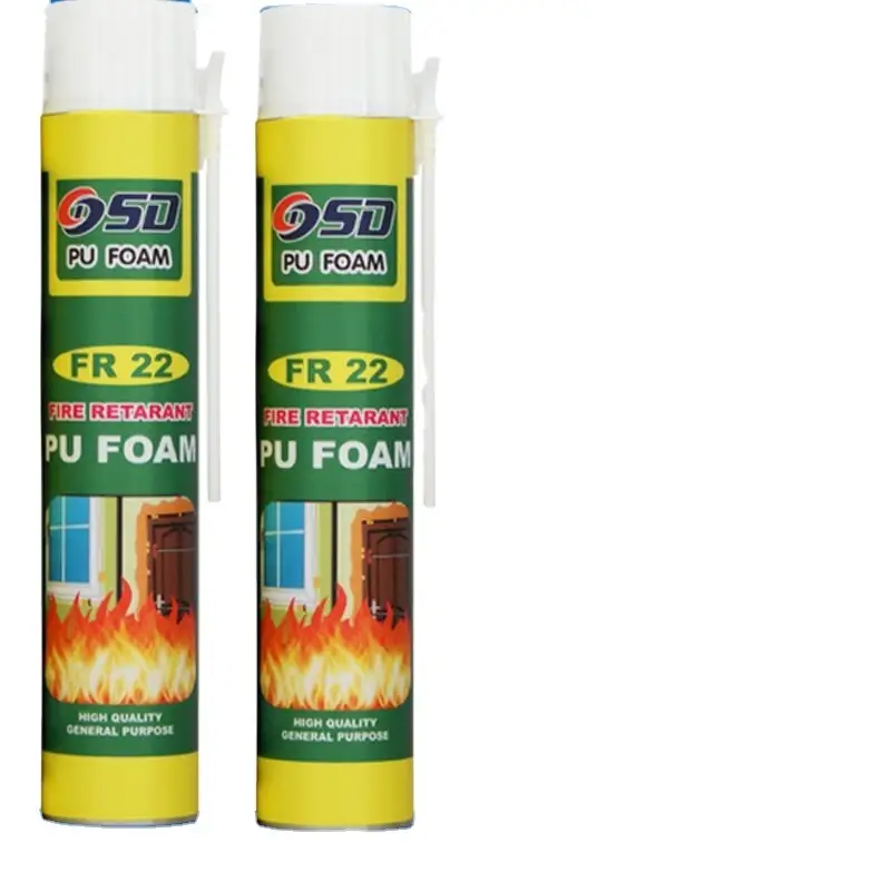 VOC Reach شهادة ISO OEM 750ML تصنيع مصنع عالية الكثافة منخفضة تمديد الرغوة PU PU 2
