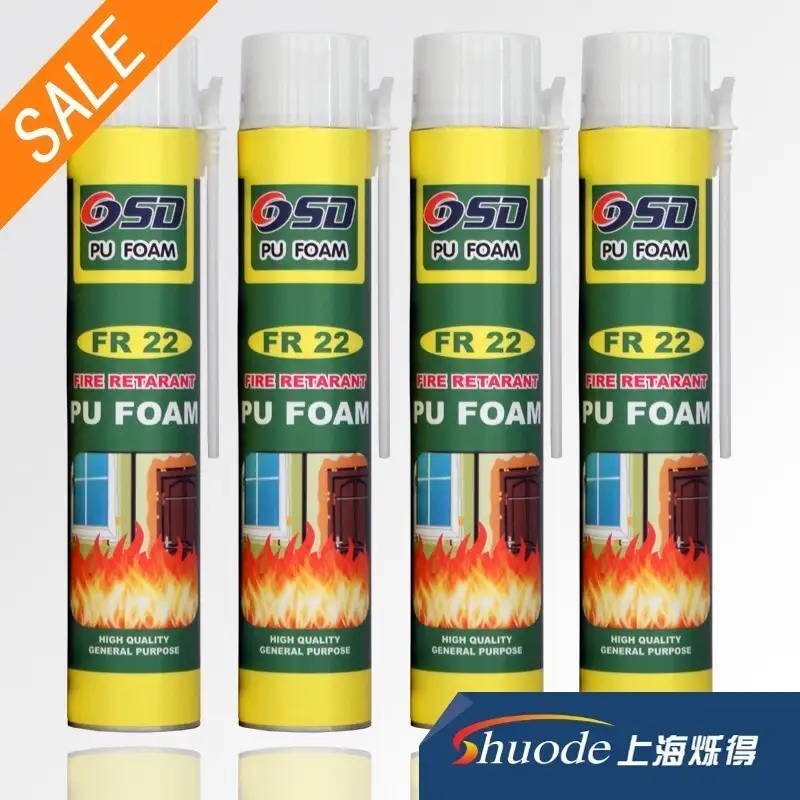 VOC Reach شهادة ISO OEM 750ML تصنيع مصنع عالية الكثافة منخفضة تمديد الرغوة PU PU 3