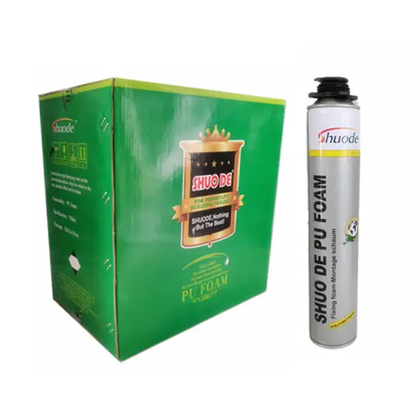 Industrial Purpose Manufacture Espuma De Poliuretano Foams Polyurethane Hot Melt Adhesives Foam Sealant Waterproof Pu Foam 17±6 1