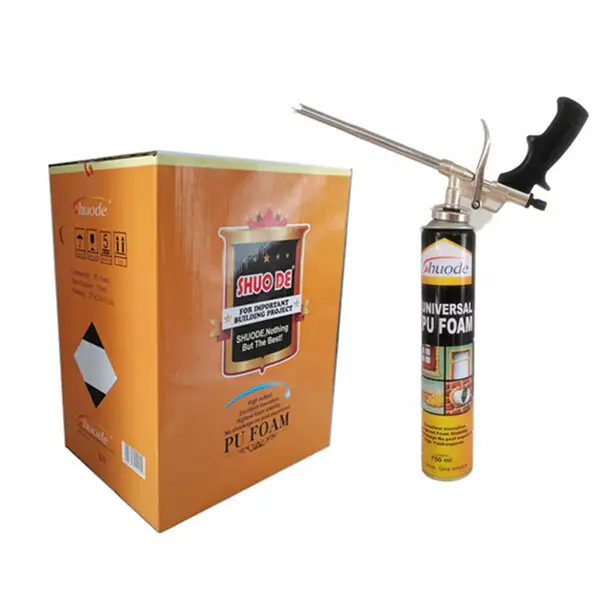 Gun type building sealing manufacturer foam sealant price for spray insulation 1