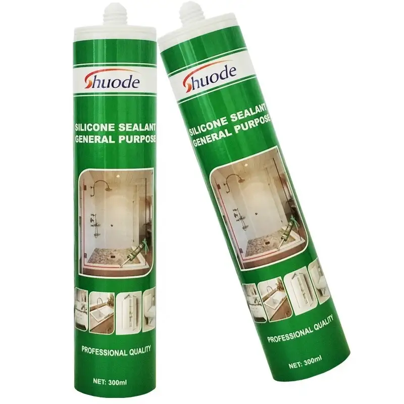 Shuode - High expanding glass filling sealing acetoxy silicone sealant for window door glass Silicon Sealant 1