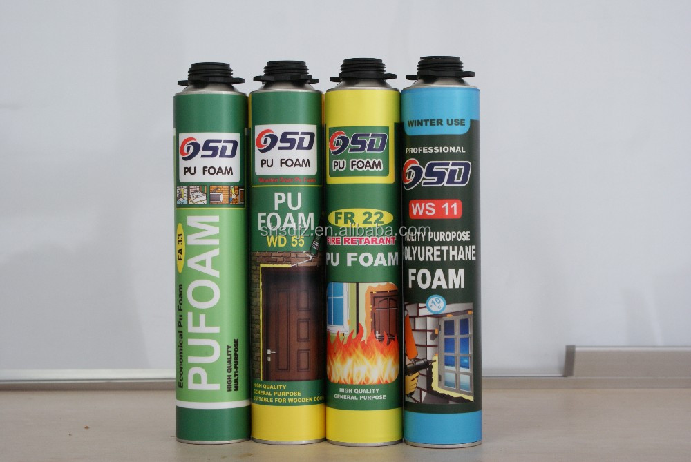 I-Espumas de Poliuretano Engezansi Ukufakwa Kwe-Foam Sealant 27