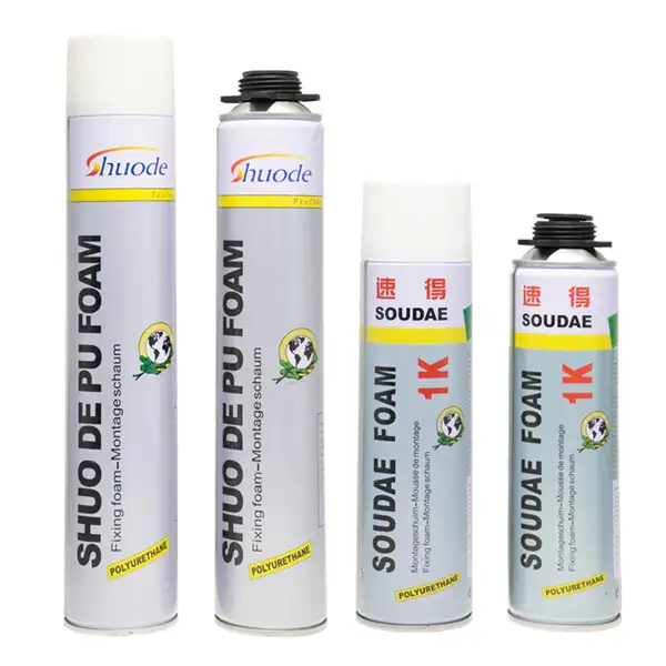 Shuode - Bostik Polyurethane Sealants for Sale Hot Melt Adhesives Foam Sealant Waterproof Pu Foam Mixture 230-391-5 7085-85-0 Approx.60 Expandable Pu Foam 1
