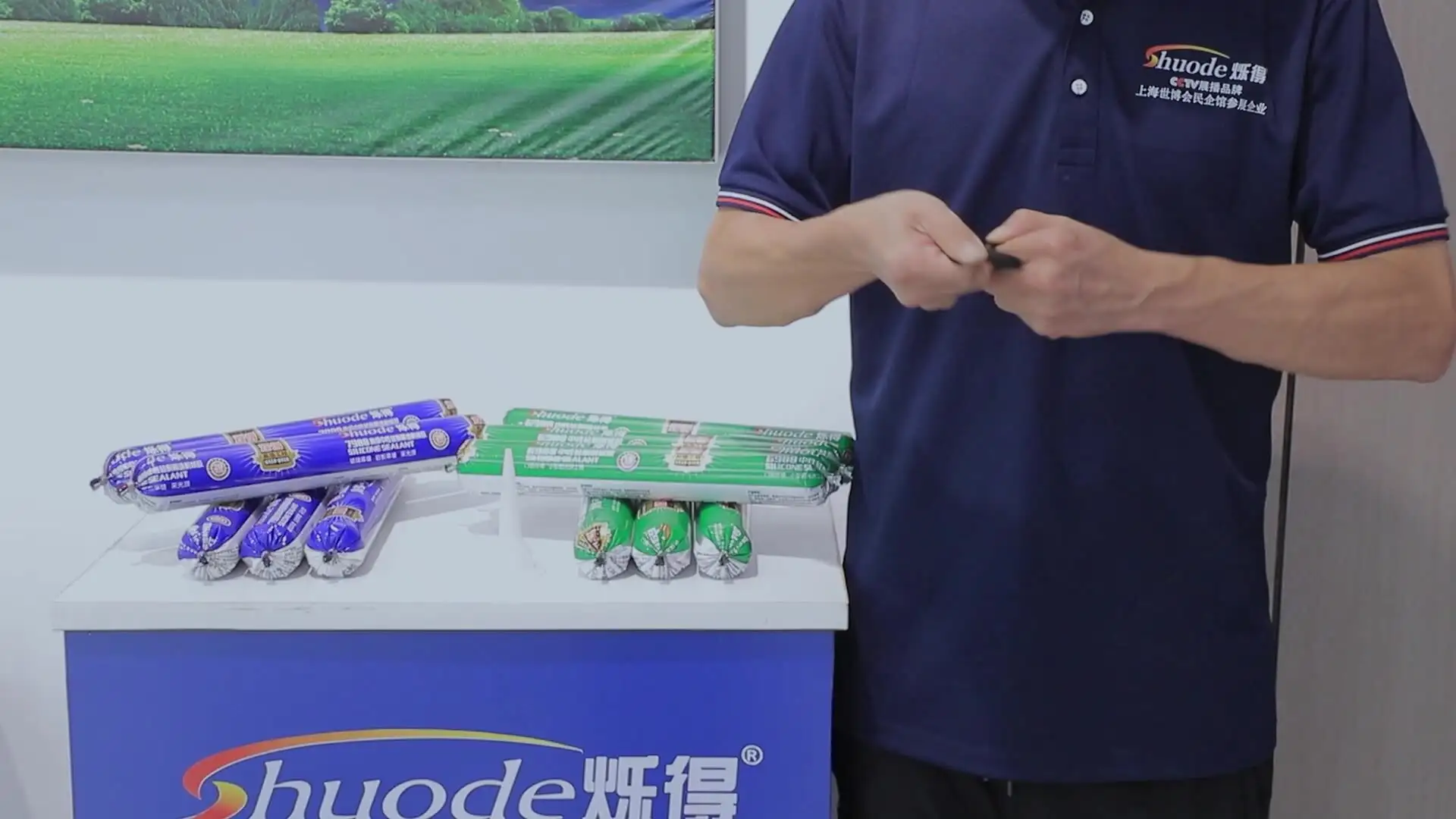 Shuode - Best quality china factory color blue 750g sausage neutral silicone sealant for window and door Silicon Sealant 1