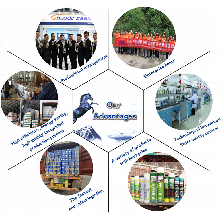 I-Shuode - I-FlameProof Foam eyakha iLanco AK fix polyurethane we-47FC PU Sealant yokwakha igebe lokugcwalisa i-Fere Retam Feam 9