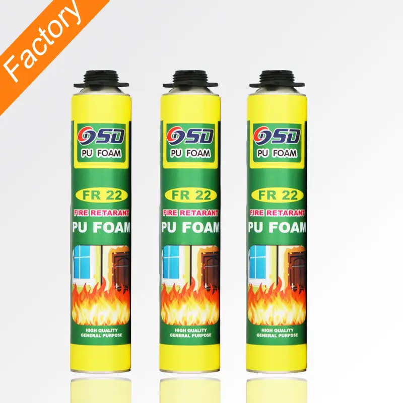 multi Use fireproof polyurethane expanding foam 1