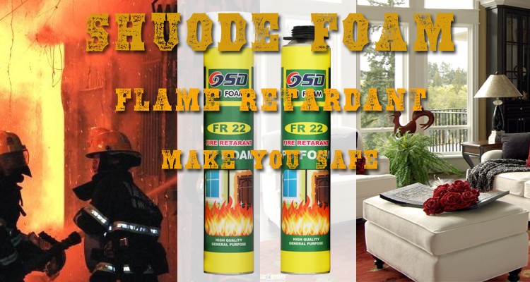 Firepoof Multi Uso Fireproof Polyuretane en expansión de la expansión 7