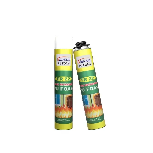 Support customized services 750ml fire rated polyurethane pu spray foam bond sealant adhesive for gap filler 1