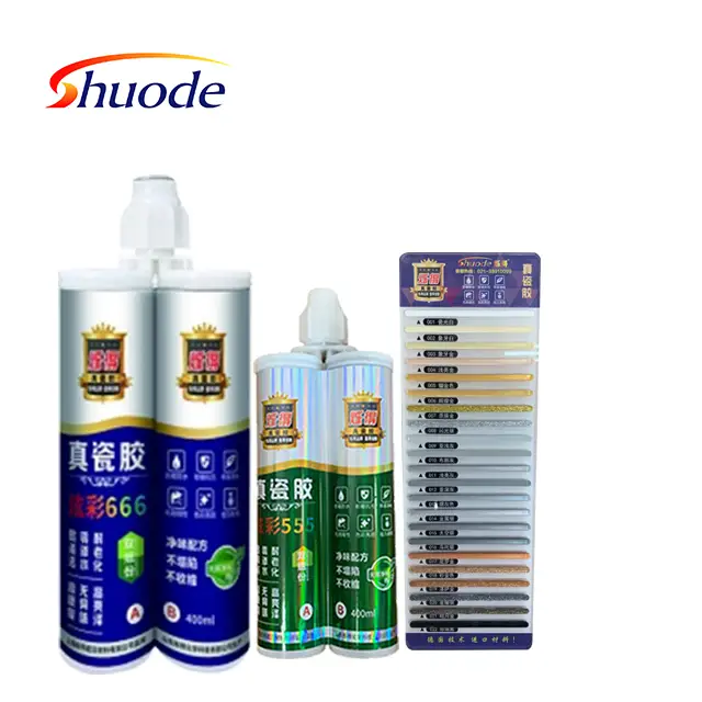 Shuode - fabrika beslemesi seramik epoksi karo haraç mühürleyicisi seramik sızdırmazlık maddesi epoksi yapıştırıcılar boşluk doldurma zemini iki bileşenli epoksi yapıştırıcı 5