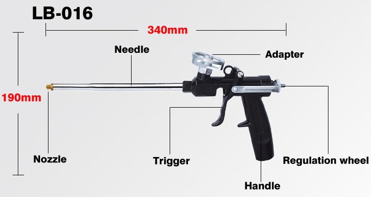 China China Polyurethane Foam Glue Gun 7