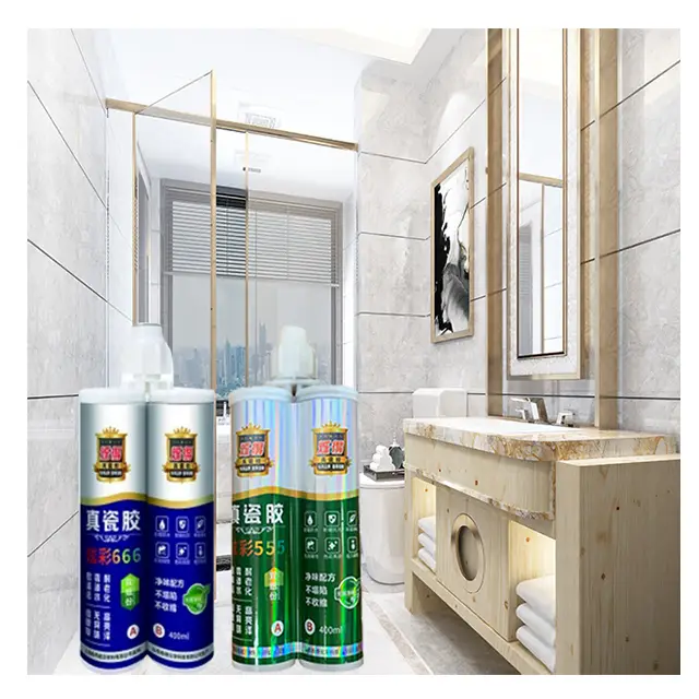Shuode - 24 Stunden Online -Preis für Badezimmerfliesenspaltrisse farbenfrohe 2 Teile Epoxid Ankerkleber Set zwei Komponenten Epoxykleber 1