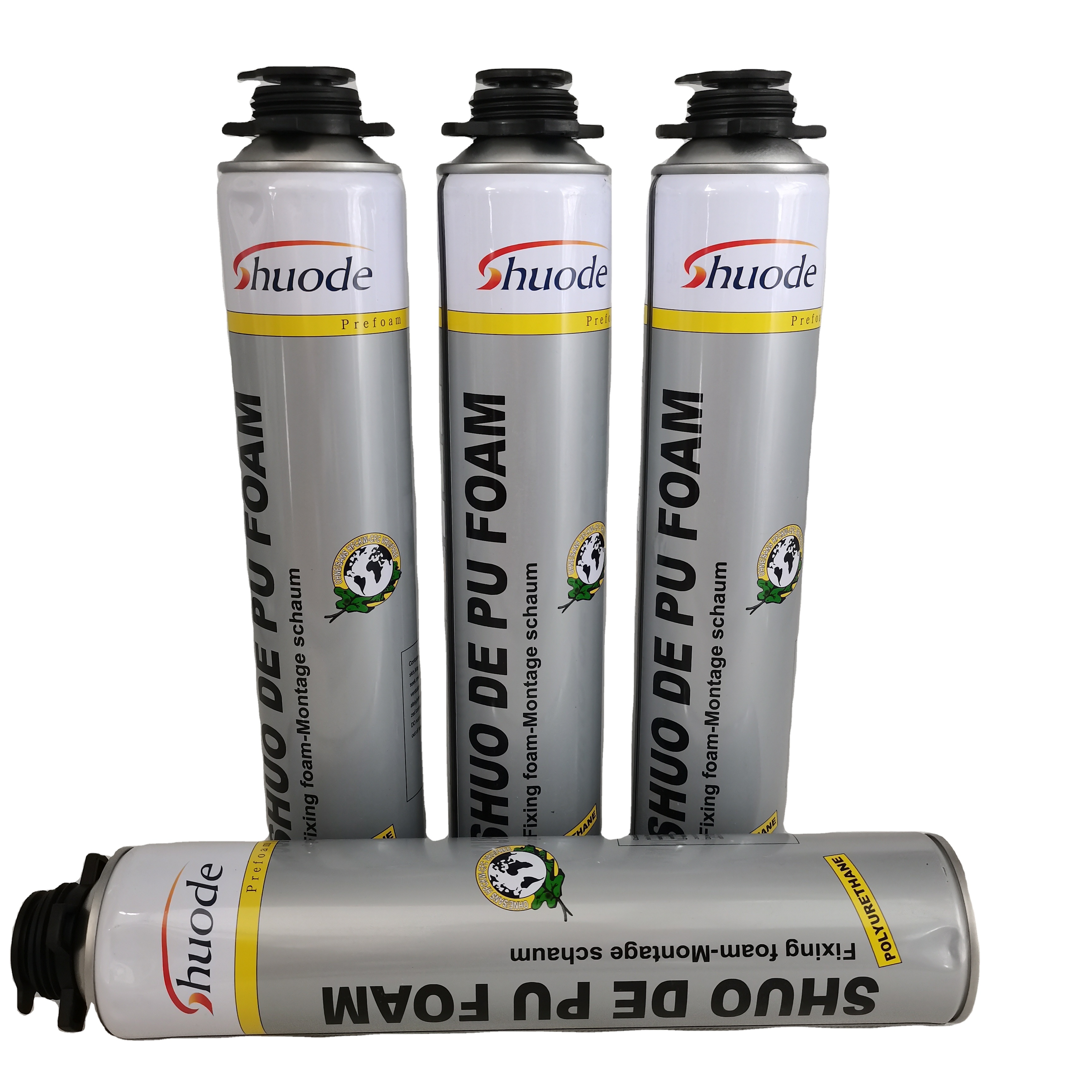 SHUODE - Firma de fuego de selladores químicos Firéngueo Líquido expansión de poliuretano espuma PU expandible PU 28