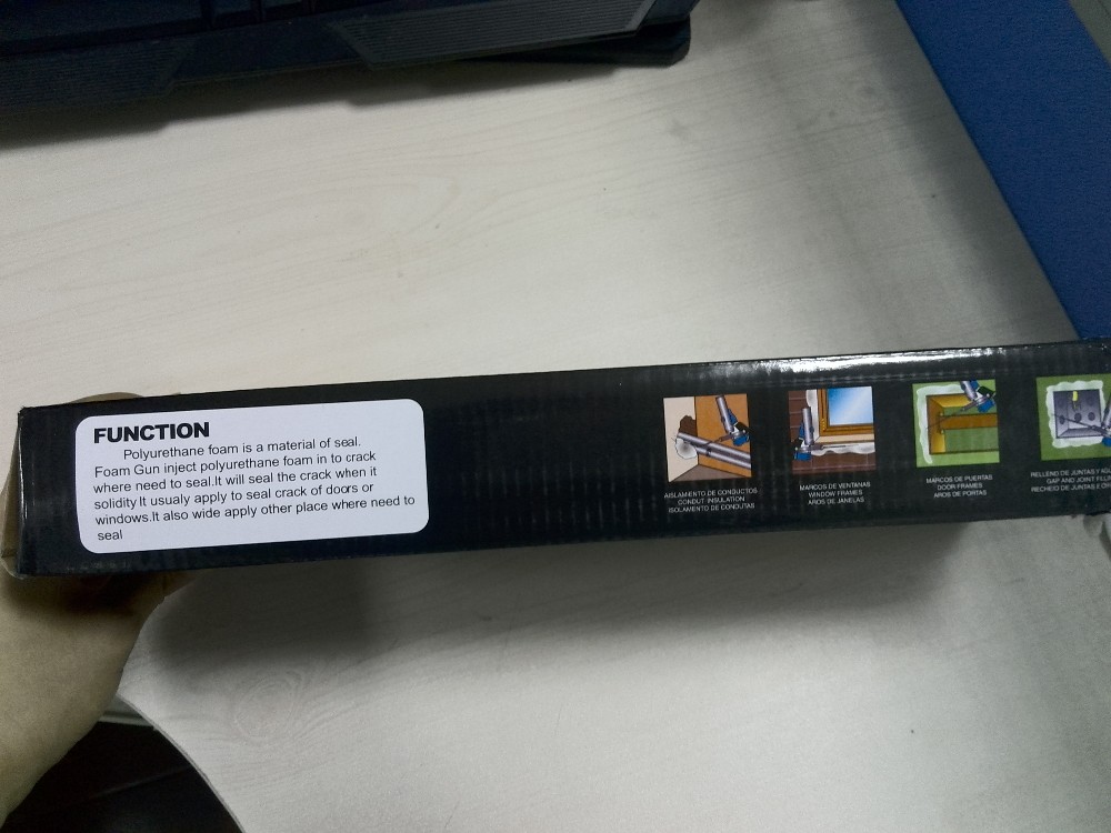 Shuode - Multifunctional furniture installation high pressure fuisen spray gun on pur foam Foam Gun 21