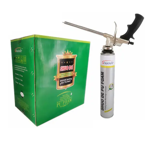 Shuode - All building material caulking 2 pound set spray foam insulation can for bulk offer Expandable Pu Foam 1