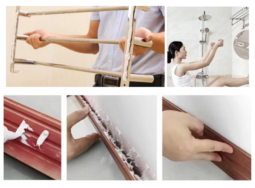 Nuevo diseño Glue de sellador de silicona estructural transparente para panel compuesto de aluminio 11