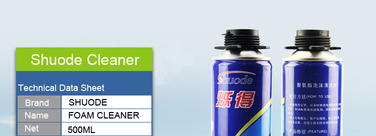 Multi-purpose spray gun foam cleaner